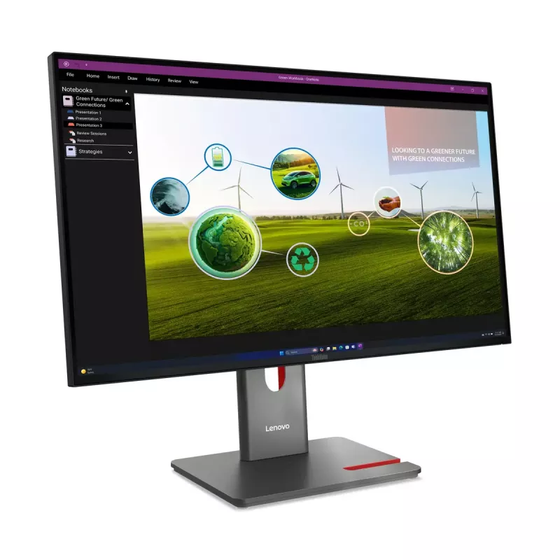 Monitor Lenovo ThinkVision P27Q-40 27 Zoll LED Quad HD 2560 x 1440