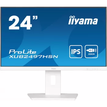iiyama ProLite XUB2497HSN-W2 Computer Monitor 60,5 cm (23,8 Zoll) 1920 x 1080 Pixel Full HD LED Weiß