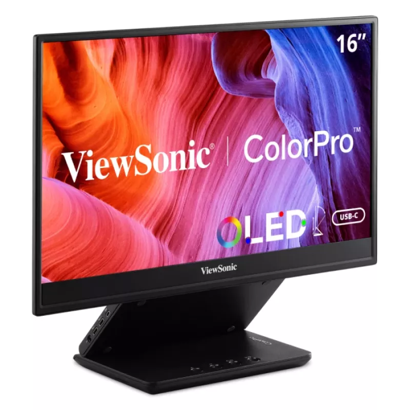 Viewsonic VP Series VP16-OLED Computermonitor 40,6 cm (16 Zoll) 1920 x 1080 Pixel Full HD Schwarz