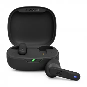 JBL Wave Flex 2 Headset Kabellos In-Ear Anrufe/Musik USB Typ-C Bluetooth Schwarz