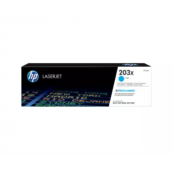 HP 203X Hohe Kapazität Cyan Original LaserJet Tonerkartusche