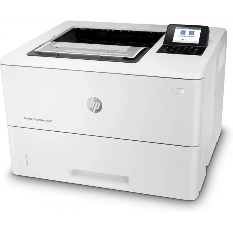 HP LaserJet Enterprise M507dn, Laser, 1200 x 1200 DPI, A4, 43 ppm, Duplexdruck, netzwerkfähig