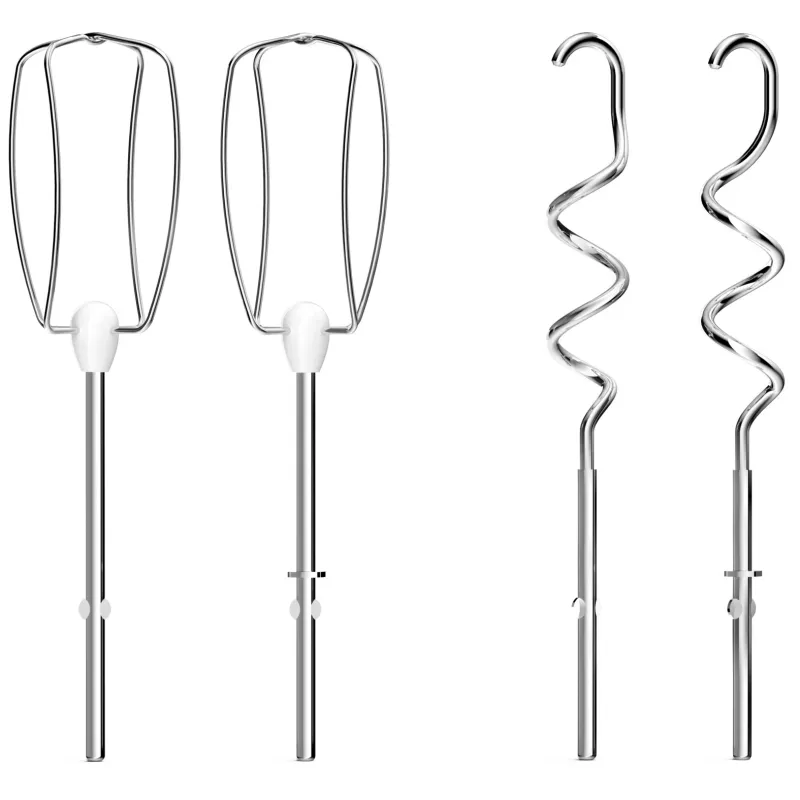Handmixer Tefal Prep'Mix HT450B — 450 W, 5 Geschwindigkeiten, Turbo, Metallrührbesen, weiß