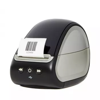 DYMO LabelWriter 550 Etikettendrucker | Etikettenhersteller mit Thermodirektdruck | Automatische Etikettenerkennung | Druckt Adressetiketten, Versandetiketten, Barcode-Etiketten & mehr | EU 2-poliger Stecker