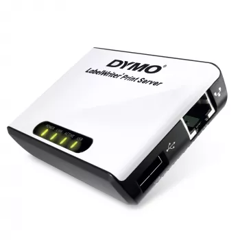 DYMO LabelWriter Druckserver | Kabelloser Netzwerk-Druckserver für LabelWriter Etikettendrucker (EU-Stecker)