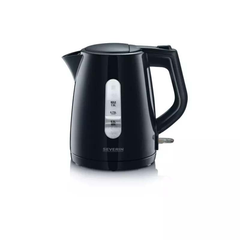 Elektrischer Wasserkocher Severin 1 L 2200 W Schwarz