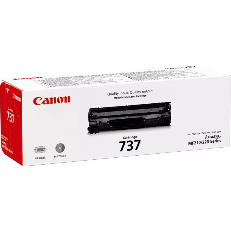 Toner-Kassette Canon 737 2100 Seiten Schwarz