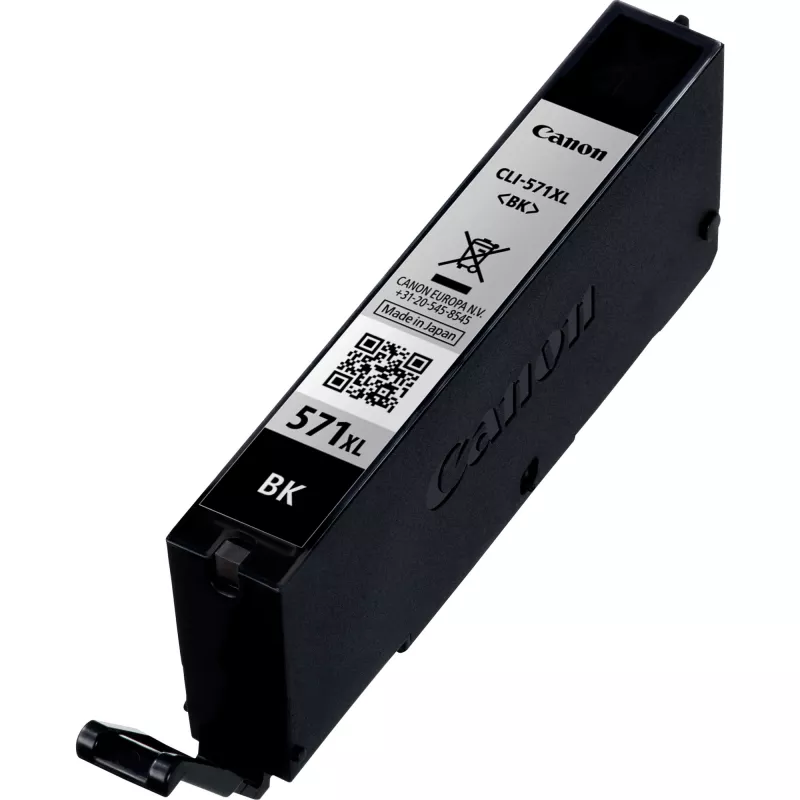 Canon CLI-571XL High Yield Schwarz Druckerpatrone, High (XL) Yield, Schwarz, Pigmenttinte, 11 ml, 1 Stk., 810 Seiten