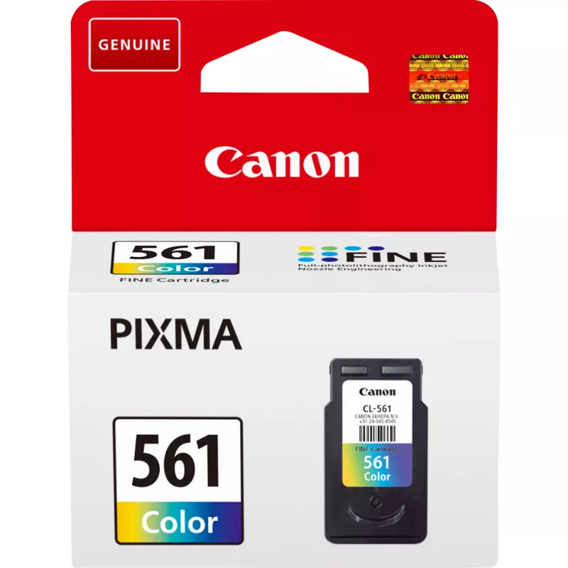 Canon CL-561 Farbtintenpatrone, Cyan, Magenta, Gelb, 8,3 ml, 1 Stück, 180 Seiten