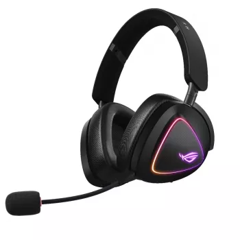 ASUS ROG DELTA II Headset Kabelgebunden & Kabellos Headband Gaming USB Type-C Bluetooth Schwarz