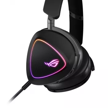 ASUS ROG DELTA II Headset Kabelgebunden & Kabellos Headband Gaming USB Type-C Bluetooth Schwarz