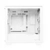 PC-Gehäuse ASUS A21 PLUS Micro ATX weiß — unterstützt Micro ATX/Mini-ITX, 3x120mm Frontlüfter, 1x120mm Hecklüfter, 360mm Frontradiator, GPU bis 380 mm