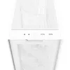 PC-Gehäuse ASUS A21 PLUS Micro ATX weiß — unterstützt Micro ATX/Mini-ITX, 3x120mm Frontlüfter, 1x120mm Hecklüfter, 360mm Frontradiator, GPU bis 380 mm