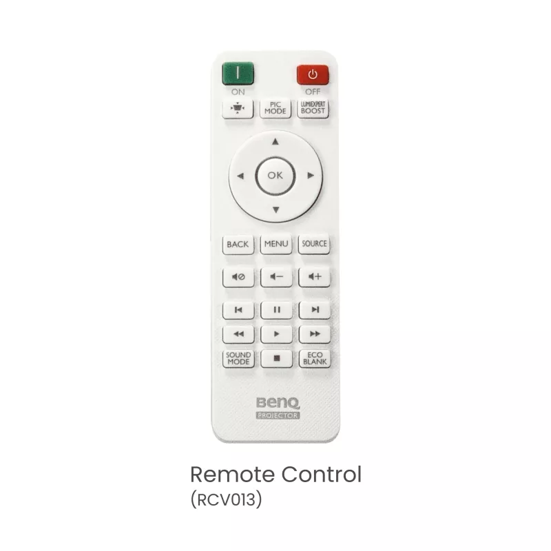 BenQ TK710 Standard-Beamer 3200 ANSI Lumen DLP UHD 4K (3840x2160) 3D Schwarz, Weiß