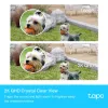 TP-Link Tapo Smart Wire-Free Security Camera, IP-Sicherheitskamera, Innen- & Außenbereich, Kabellos, Wand/Mast, Weiß, Turret
