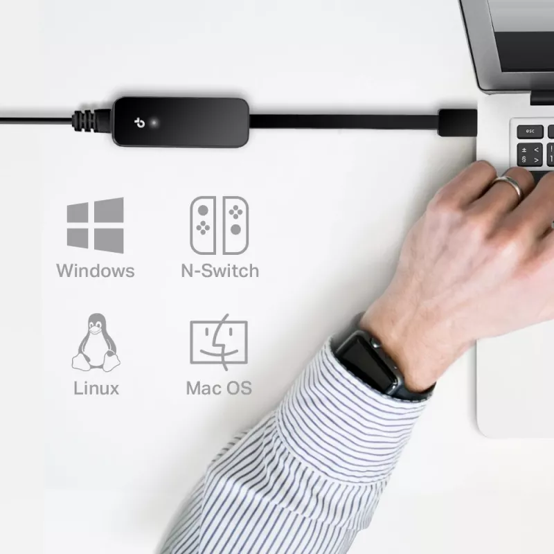 USB 3.0 zu Gigabit Ethernet Netzwerkadapter TP-Link UE306