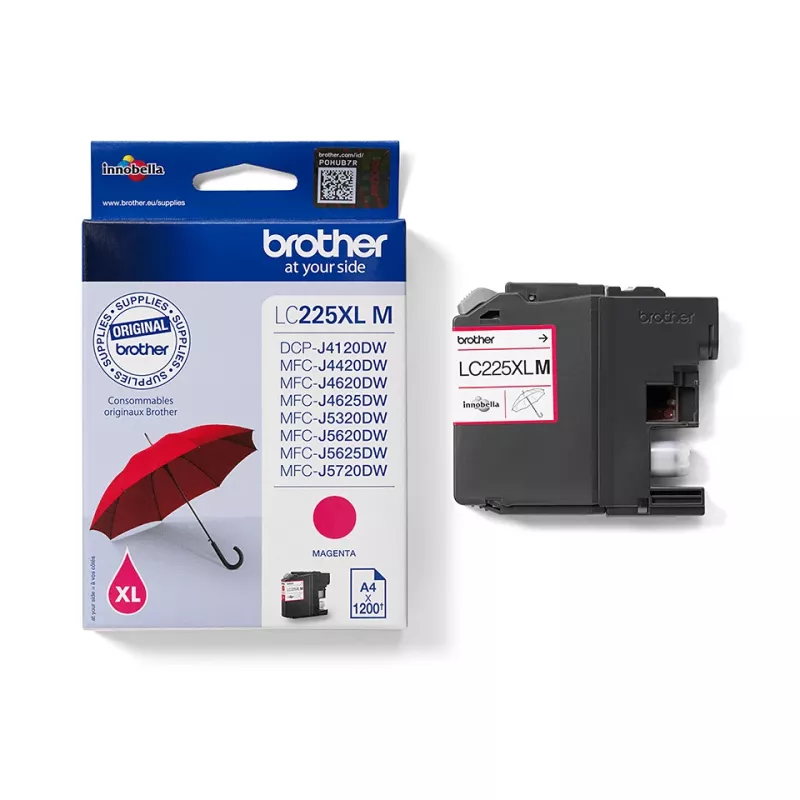 Brother LC225XLM Tintenpatrone 1 St. Original Magenta