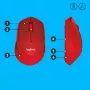 LOGITECH M330 Silent Plus Rot