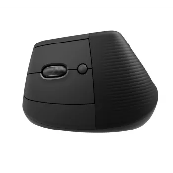LOGITECH Lift Vertikale Ergonomische Maus - Linkshändig - Kabellos - Graphitschwarz
