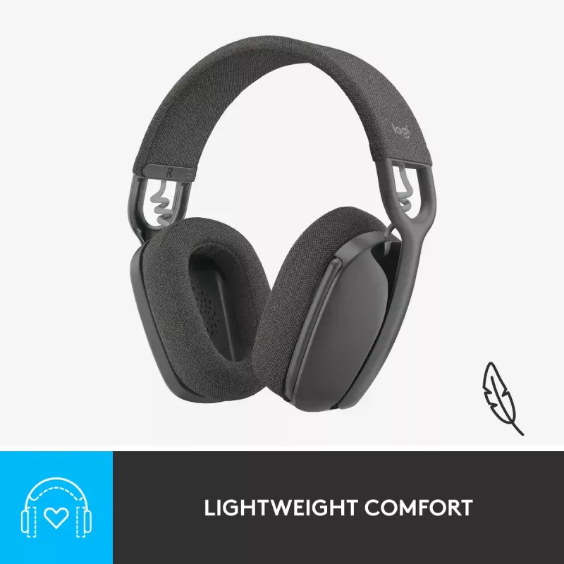 LOGITECH Headset - Zone Vibe 100 - Kabellos - Bluetooth - Graphit