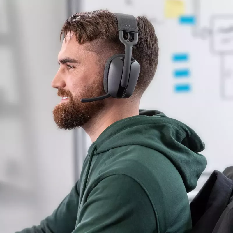 LOGITECH Headset - Zone Vibe 100 - Kabellos - Bluetooth - Graphit