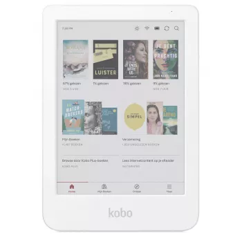 E-Book-Reader Kobo Clara Colour N367 – 6 Zoll E Ink Kaleido Touchscreen, 16 GB, Wi‑Fi, Bluetooth, weiß