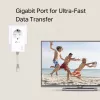 TP-Link TL-PA7017P PowerLine Netzwerkadapter 1000 Mbit/s Ethernet LAN Weiß 1 Stück