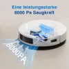 Ecovacs DEEBOT N20 Saugroboter, Weiß