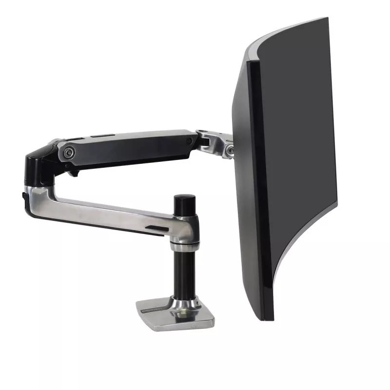 Ergotron LX Tischhalterung für LCD-Monitor, poliertes Aluminium
