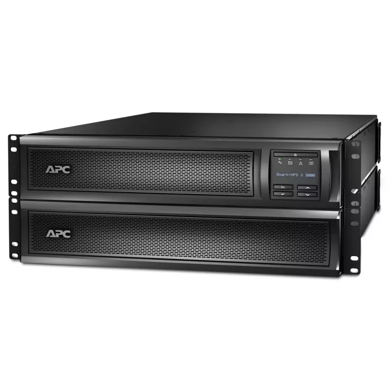 APC Smart-UPS X SMX3000RMHV2U - 3000VA, 8x C13, 1x C19 Steckdose, USB, erweiterbare Laufzeit