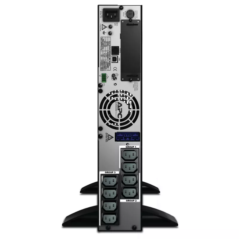 APC Smart-UPS X SMX1500RMI2U - 1500VA, 8x C13 Ausgang, USB, erweiterbare Laufzeit