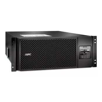 APC Smart-UPS On-Line SRT6KRMXLI - 6kW/VA, 6x C13 + 4x C19 + Festverdrahtung 1-Phasen-Ausgang, Rackmontage, integrierte NMC