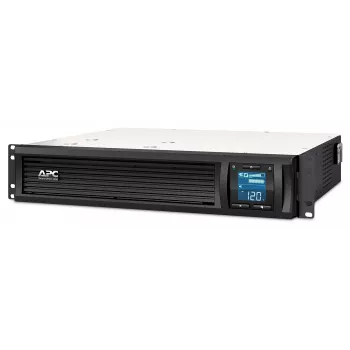 APC Smart-UPS C, Line Interactive, 1000VA, Rackmount 2U, 230V, 4x IEC C13 Ausgänge, SmartConnect Port, USB und serielle Kommunikation, AVR, Grafik-LCD