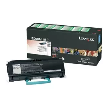 Tonerkartusche Lexmark E260A11E 3000 Seiten Schwarz