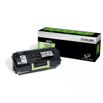 Lexmark 522HE (52D2H0E) Tonerkartusche, Schwarz