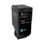 Lexmark 74C2SCE Corporate Tonerkartusche, Cyan, 7.000 Seiten