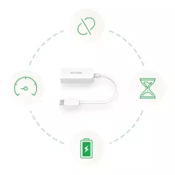 Ethernet-Adapter D-Link DUB-E250 USB-C auf 2.5G