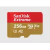 MicroSDXC Flash-Speicherkarte SANDISK SDSQXAV-256G-GN6MA 256 GB UHS‑I U3 V30 190 MB/s Lesen 130 MB/s Schreiben rot