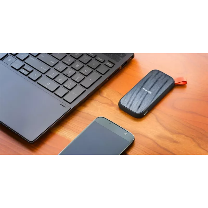 Externes Solid-State-Laufwerk SanDisk 1 TB USB Type-C 3.2 Gen 2 SDSSDE30-1T00-G26