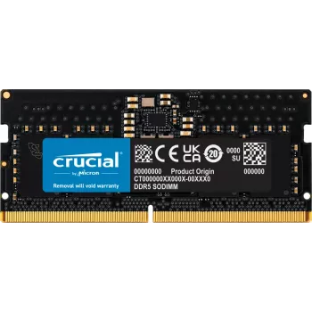 MICRON / CRUCIAL Speicher 8GB DDR5-4800 SODIMM (CT8G48C40S5)