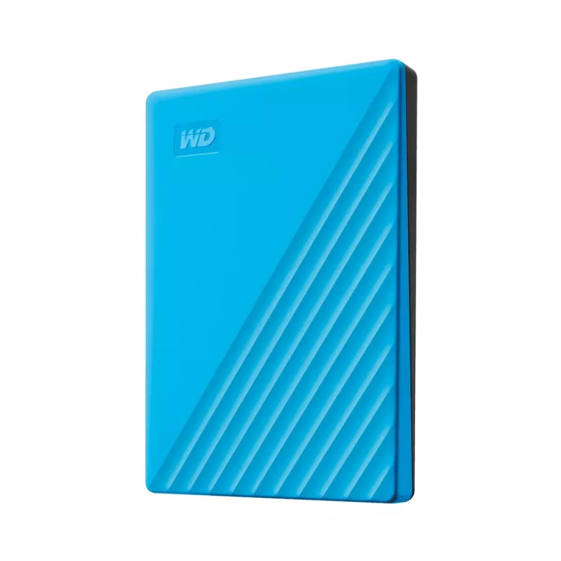 WESTERN DIGITAL Festplatte – My Passport – 4 TB – USB-A/C 3.2 Gen 1 – Blau