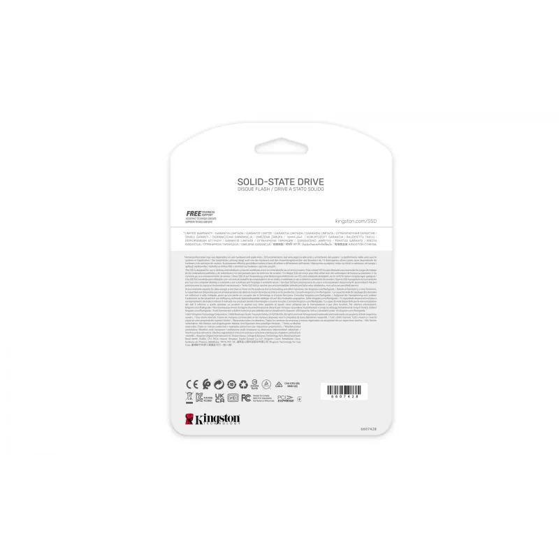 SSD-Festplatte Kingston Technology 2048G M.2 NVMe KC3000