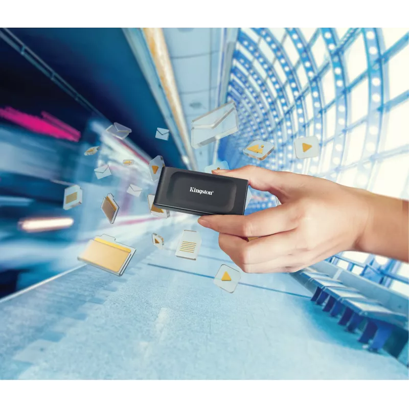 Kingston Technology 1TB XS1000 Externes USB 3.2 Gen 2 Tragbares Solid-State-Laufwerk