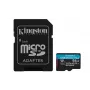 Kingston Technology 64GB microSDXC Canvas Go Plus Gen4 200MB/s A2 U3 V30 Karte + Adapter