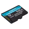 Kingston Technology 512GB microSDXC Canvas Go Plus Gen4 200MB/s A2 U3 V30 Karte + Adapter
