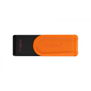 Kingston Technology DataTraveler 256GB tragbarer USB 3.2 Gen 1 Exodia S (Schwarz/Orange)