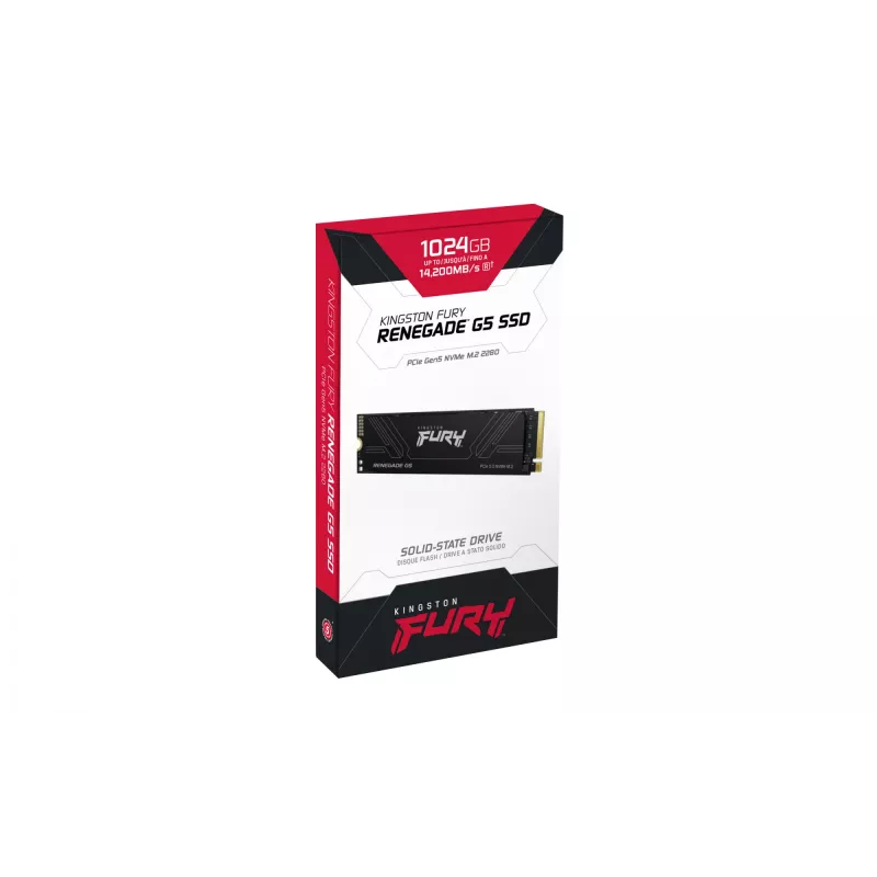 SSD-Festplatte Kingston Technology 1 TB M.2 NVMe FURY RENEGADE G5