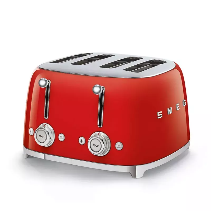 Toaster Smeg 50's Style TSF03RDEU Rot