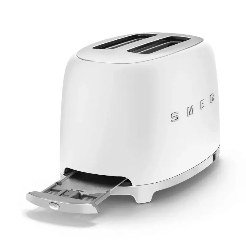 Toaster Smeg 50's Style TSF01WHMEU 2 Scheiben Weiß