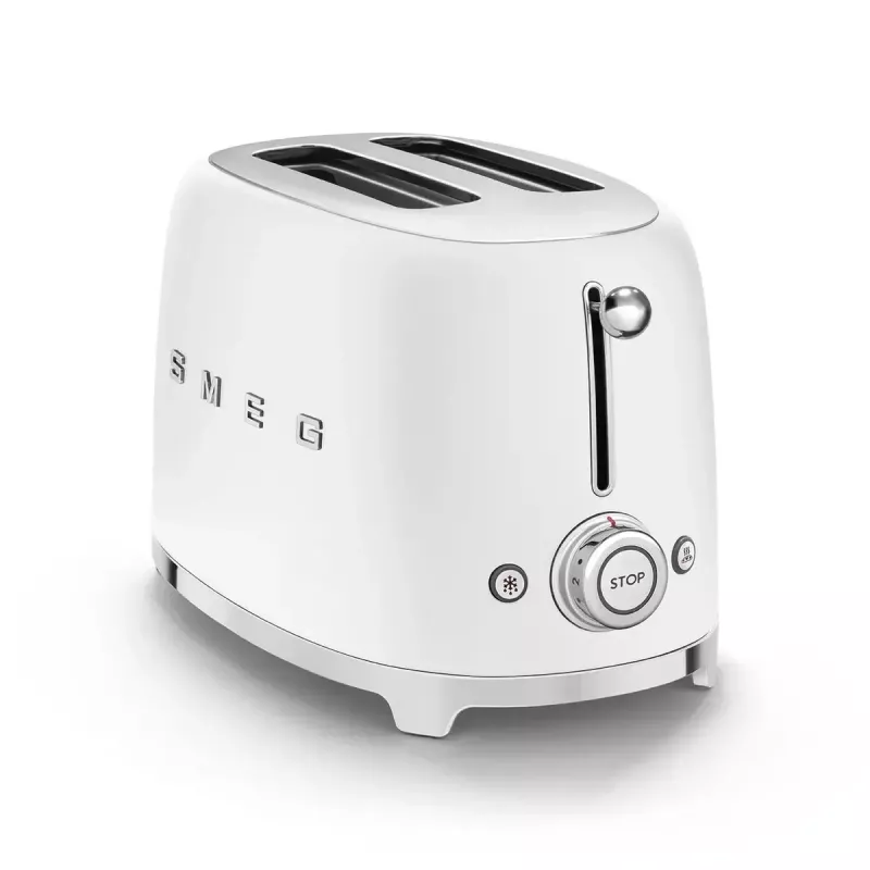 Toaster Smeg 50's Style TSF01WHMEU 2 Scheiben Weiß